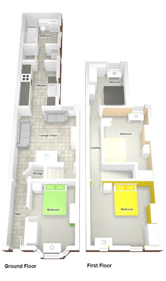 Find A Spacious And Stylish Escape In The City Centre At Sturgess House, Perfect For Longer Stays! Stoke-on-Trent 外观 照片